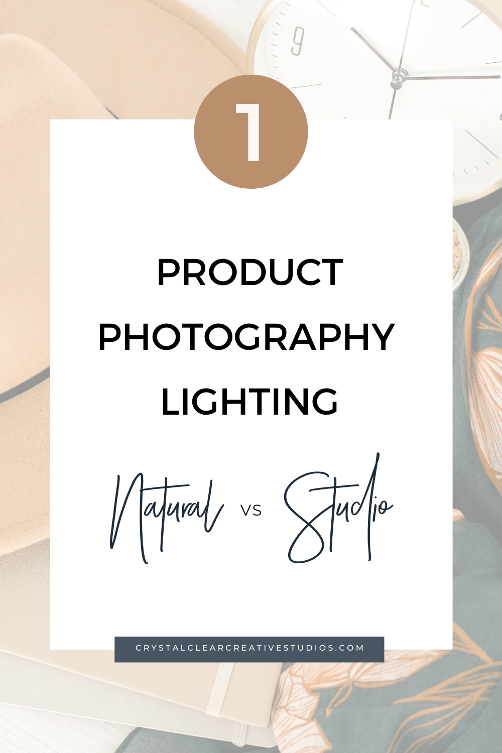 Product Photos - Studio lighting VS Natural light