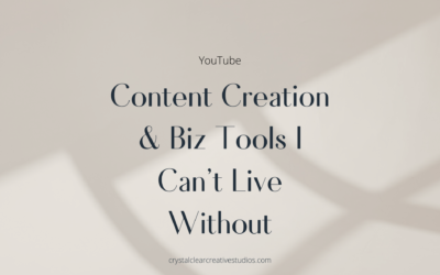 Content Creation & Biz Tools I Can’t Live Without